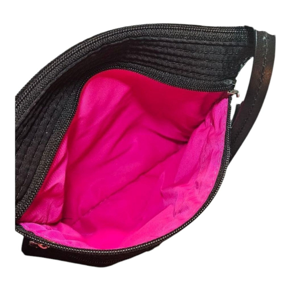 Dooney & Bourke Black Crossbody Bag One Size with Pink Lining - Picture 8 of 16